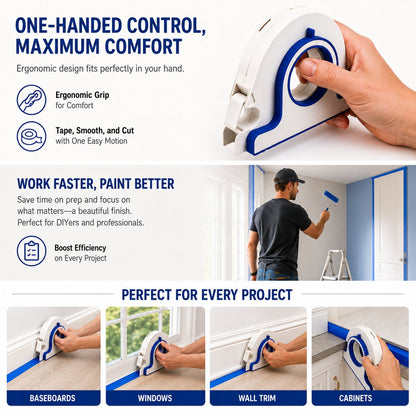 2026🔥High-efficiency Painter Masking Tape Applicator