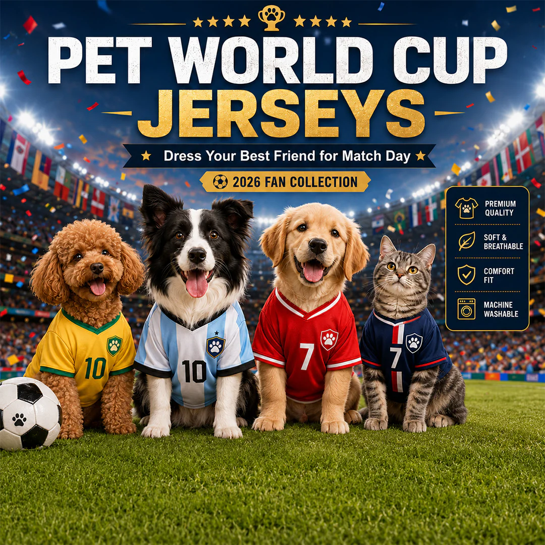2026🔥Sporty pet jerseys forWorld Cup mood