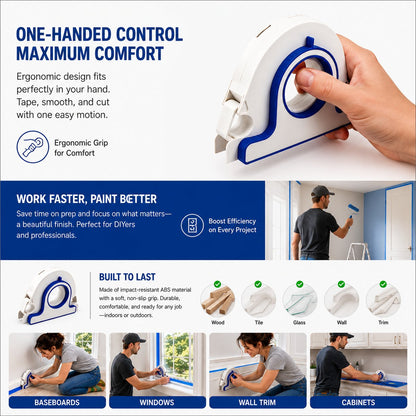 2026🔥High-efficiency Painter Masking Tape Applicator