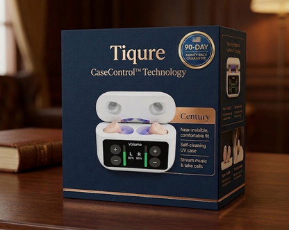 🔥Tiqure™ Atom X Smart Hearing Aids — Clearer Sound, More Comfortable Living